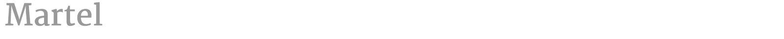 Martel font preview